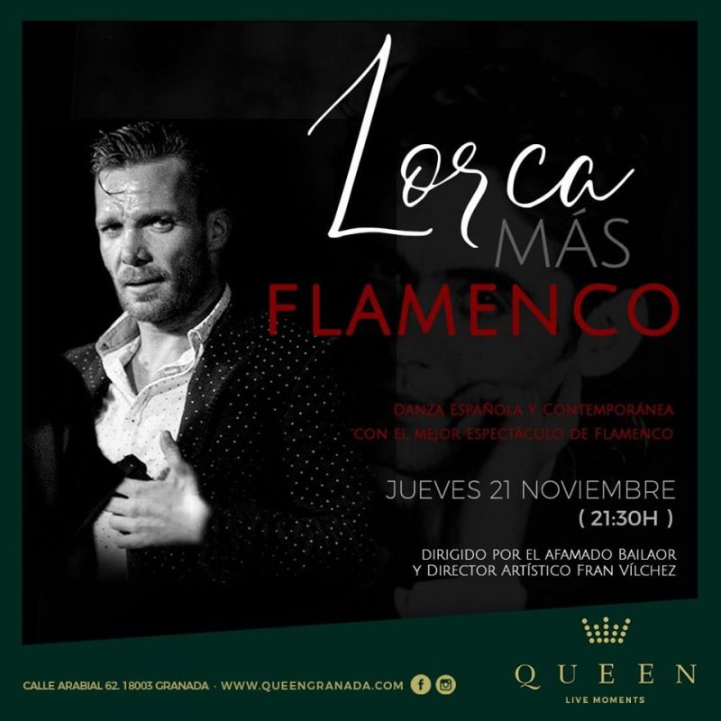 Grupo Queen - Eventos: «Lorca más Flamenco». Fran Vílchez.