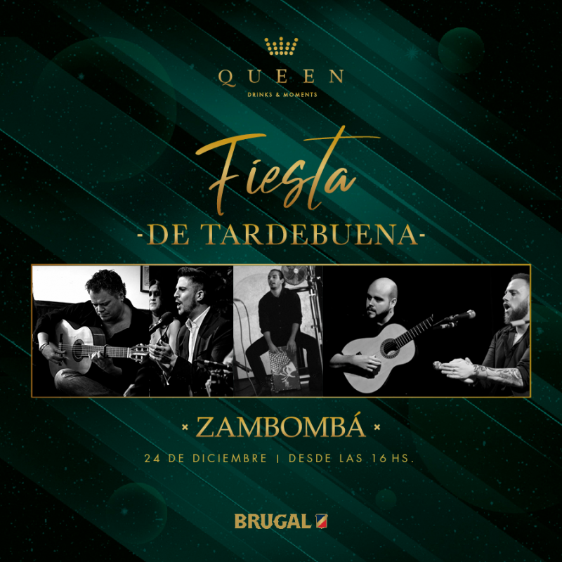 Grupo Queen - Eventos: Tardebuena en Queen con Zambombá Flamenca