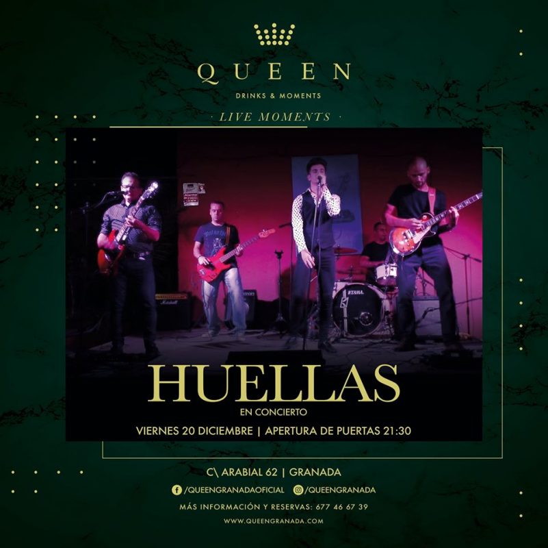Grupo Queen - Eventos: «Huellas» en Concierto